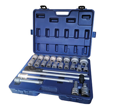 Набор торцевых головок 17-50 мм 24 пр 3/4'', 6-гр RockForce RF-6241-5