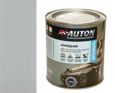 Автоэмаль алкидная 671 Серая Банка, 0,8 л AUTON ATN-P07183-08