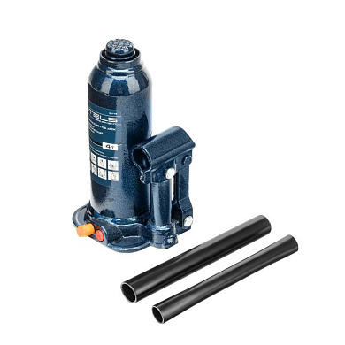 Домкрат гидравлический бутылочный, 4 т, 188-363 мм, в пласт. кейсе Stels 51174