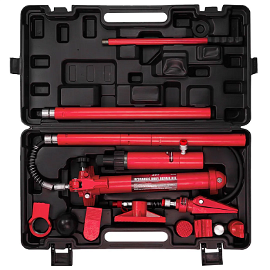 Набор гидравлического оборудования для правки кузова 10 т ForceKraft FK-0010K (LI)