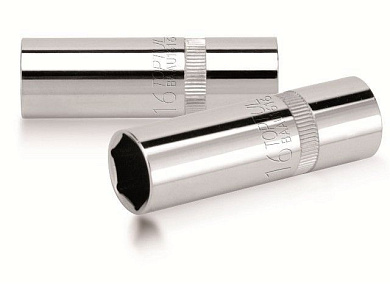 Головка свечная 1/2'' 16мм тонкостенная Toptul BAAU1616