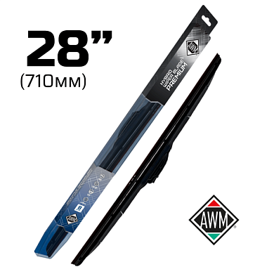 Щетка стеклоочистителя гибридная премиум HP 28 R 710 мм AWM 410000065