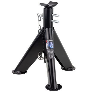 Подставка ремонтная механическая с двойной фиксацией и упортными пятками 3 т, 345-525 мм Forsage F-TRF30301-1