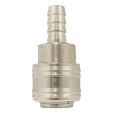 Быстроразъем пневматический с клапаном, "мама"-"елочка" 12 мм ForceKraft FK-SE1-5SH