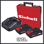 Шуруповерт TE-CD 18/50 Li BL (2×2.0 Ah) EINHELL 4513896