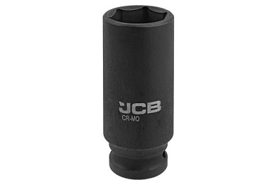 Головка ударная глубокая 1'', 90 мм 6-гр JCB JCB-48510090