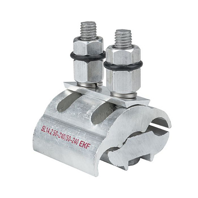 Зажим ответвительный плашечный SL14,2 50-240 мм2 / 50-240 мм2 EKF sl-14.2