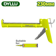Пистолет для герметика 230 мм DYLLU DTCG1309