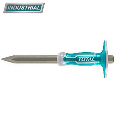 Зубило конусное 19х305 мм с протектором TOTAL THT4421219