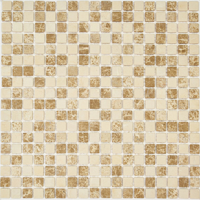 Мозаика Pietrine Pietra MIX 5 MAT, 15х15х4 мм, MOSAICSTORY 35436