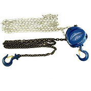 Таль цепная, 1 т., h подъема 2,5 м, расстояние между крюками 350 мм Stels 51944