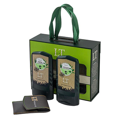 Набор мужской косметики для бритья, лосьон, гель, набор маникюрный La and Te beaute LTMEN3