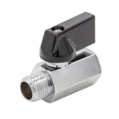 Кран воздушный шаровый, внутр. резьба/наруж. резьба 1/4" Forsage F-SP037-1/4