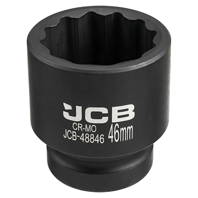 Головка ударная 1'' 12-гр 46 мм JCB JCB-48846