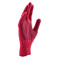 Перчатки Нейлон, ПВХ точка, 13 класс, цвет розовая фуксия, L Россия 67826