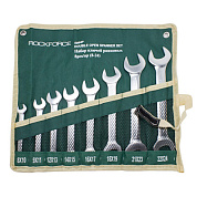 Набор ключей рожковых 8 пр. 8x10-22x24 мм RockForce RF-5084P