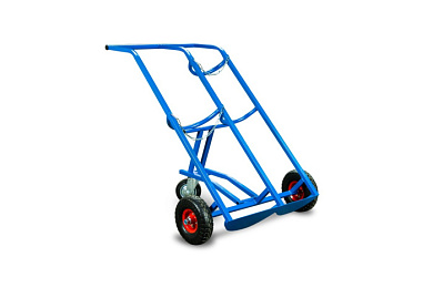 Тележка для баллонов пропан + кислород ТГК-П, 2 баллона (250 пневмо+160поворотное) TOR 1023962