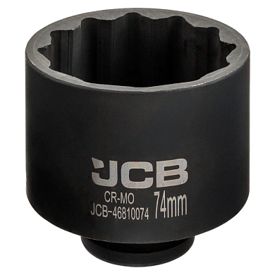 Головка ударная глубокая 74 мм 12-гр 3/4'' JCB JCB-46810074