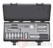 Набор ключей слива масла, фильтросъемник, щупы, зеркало, свечные головки 12 пр. Force 5122