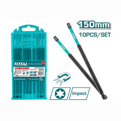 Бита ударная Torx T25 150 мм TOTAL TACIM16T2563 (10 шт)