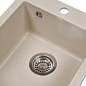 Мойка кухонная из мраморной крошки, cream, Wisent W420-30