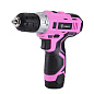Дрель-шуруповерт аккумуляторная GCD12DU3 PINK SET2 DEKO 063-4171