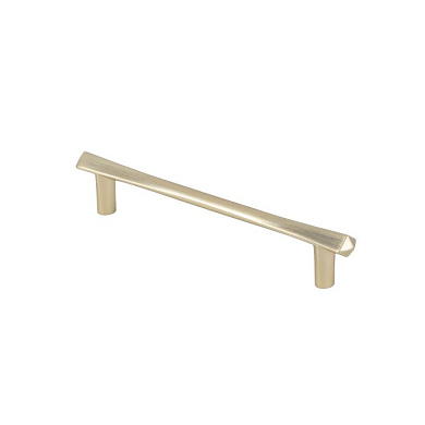 Ручка меб. скоба мет. MARGARITA 128 брашированное золото AKS 104221