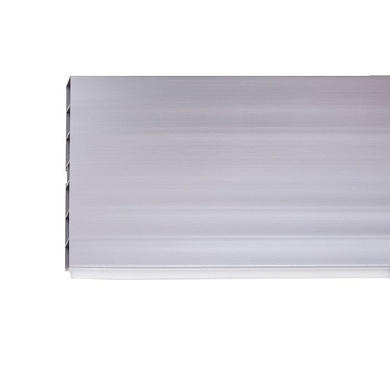 Цоколь мебельный ПВХ h=100, металлик L=3000мм, (820) THERMOPLAST 50456