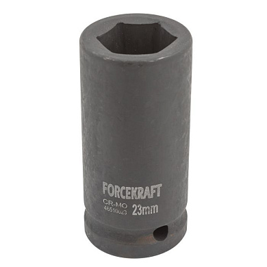 Ударная глубокая торцевая головка 23 мм. 6-гр. 3/4'' ForceKraft FK-46510023