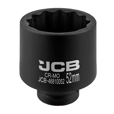 Головка ударная глубокая 52 мм 12-гр 3/4'' JCB JCB-46810052