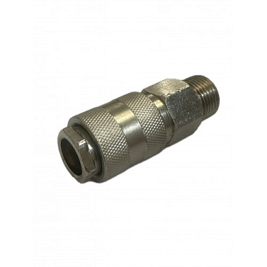 Быстроразъем пневматический с обратным клапаном, наружная резьба 1/2" H-D HD-UQ3-12M