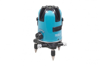 Лазерный уровень UR10A линейный крест 10м ±0.3мм/м красный луч Tesla 662715