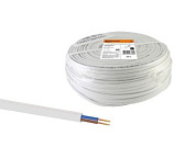 Провод ШВВП 2х0,5, бухта 200 м белый TDM SQ0120-0011