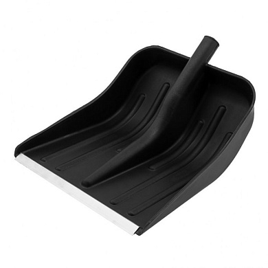 Лопата для уборки снега пластиковая, 360х405 мм, без черенка, Россия Сибртех 61578