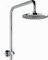 Душевая система со смесителем без излива и тропическим душем, цинк, хром Ledeme L2409-1