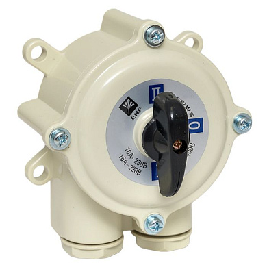 Пакетный переключатель ПП 3-16/Н2 М2 пл, IP56 EKF PROxima pp-3-16-4