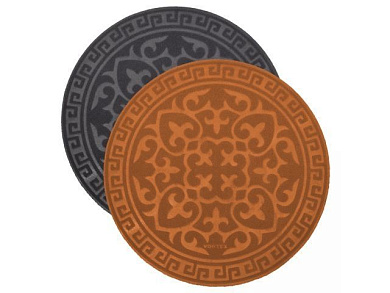 Коврик придверный Comfort, 65 см, круглый, ВОРТЕКС 22388