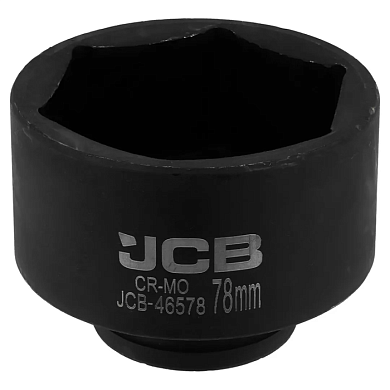 Головка ударная 3/4'' 78 мм 6-гр JCB JCB-46578