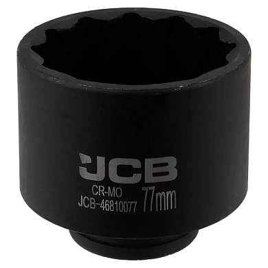 Головка ударная глубокая 3/4'' 77 мм 12-гр JCB JCB-46810077