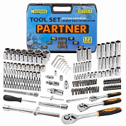 Набор инструмента 172 пр. 1/4''&1/2''& 3/8'', 6-гр. Partner PA-41723-5