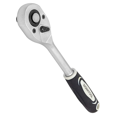 Трещотка реверсивная с резиновой ручкой 1/2'' 24 зуба SIGMATOOL Sigmatool-80244