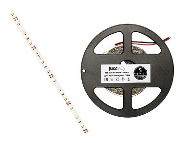 Лента светодиодная PLS 2835/60, 6.0 Вт/м, 480 Лм/м, IP20, 12В, 5 м в уп. зеленая JAZZWAY 5000322