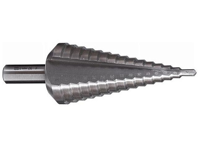 Сверло ступенчатое HSS с прямым желобком, 4-32, 6 мм Makita D-40107