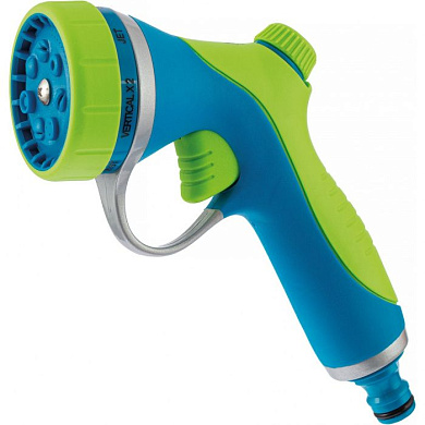 Пистолет-распылитель, металлический, 7 режимов полива, курок спереди Palisad Luxe 65166