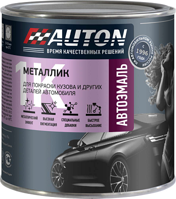 Автоэмаль металлик 690 Снежная королева Банка, 0,85 л AUTON ATN-P07973-085