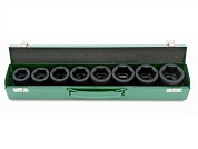 Набор головок ударн. 3/4'' 26-38 мм 6-гр. 8 пр TOPTUL GDAD0801