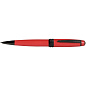 Ручка шариковая автоматическая "Bailey Matte Red Lacquer" в подарочная упаковка, 0.7 мм, красный, черный, стерж. черный