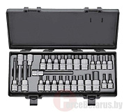 Набор головок-бит HEX,Spline 27 пр. 1/2''&3/8'' Force 4281