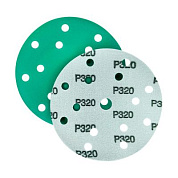 Круг шлифовальный Ø150 мм 15 отверстий P320 (цирконий на пленке) Horex GTA203T320