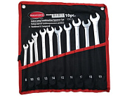 Набор ключей комбинированных удлиненных 10 пр. 8-19 мм RockForce RF-5101L